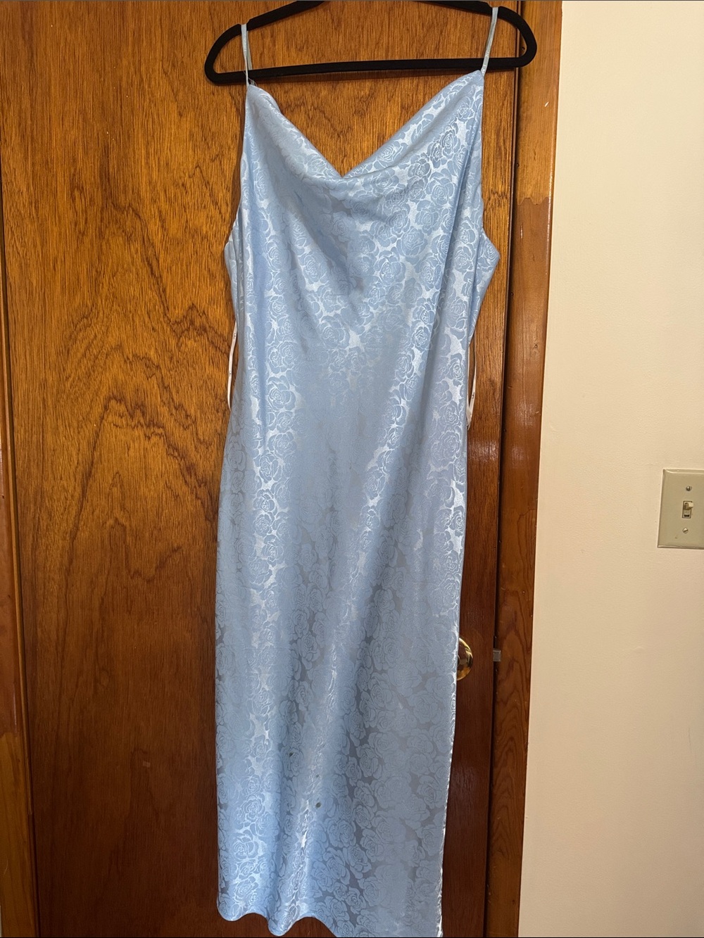 Lulu’s Light Blue Midi Dress